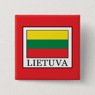 Badge Carré 5 Cm Lietuva