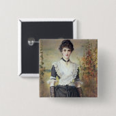 Badge Carré 5 Cm L'IL Penseroso (Devant & derrière)