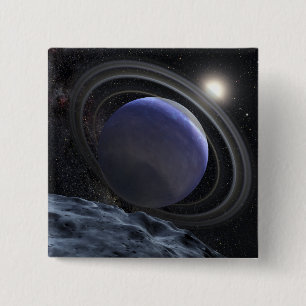 Badge Carré 5 Cm L'illustration de l'artiste