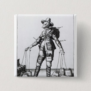 Badge Carré 5 Cm L'image de Pattenty', c.1641-50