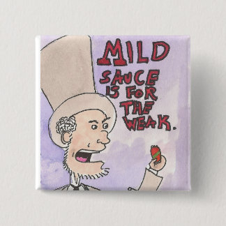 Badge Carré 5 Cm Lincoln est audacieux !