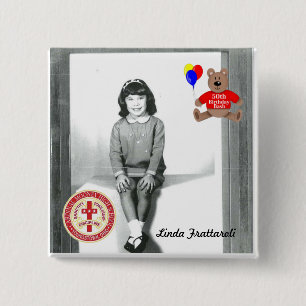 Badge Carré 5 Cm Linda Frattaroli