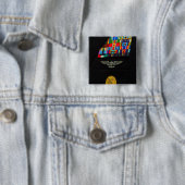 Badge Carré 5 Cm L'insigne du chef du commandement (En situation)