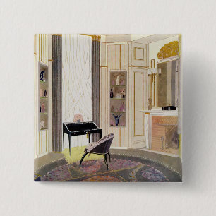 Badge Carré 5 Cm L'intérieur avec des meubles a conçu par Ruhlman
