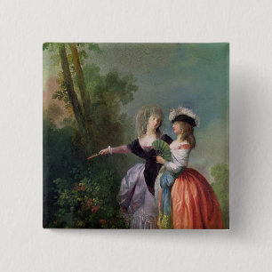 Badge Carré 5 Cm L'intermédiaire, 1780