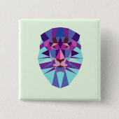 Badge Carré 5 Cm Lion (Devant)