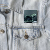 Badge Carré 5 Cm Lion, 1904 (En situation)