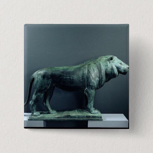 Badge Carré 5 Cm Lion, 1904 (Devant)