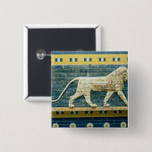 Badge Carré 5 Cm Lion représentant Ishtar (Devant & derrière)