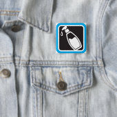 Badge Carré 5 Cm Liquid Soap Dispenser Pump Bottle Icon (En situation)