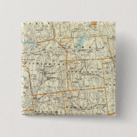 Badge Carré 5 Cm Litchfield (Devant)