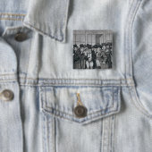 Badge Carré 5 Cm Lloyds extérieur de Londres (En situation)