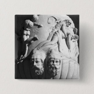 Badge Carré 5 Cm L'offre boutonne le Pin classique graphique