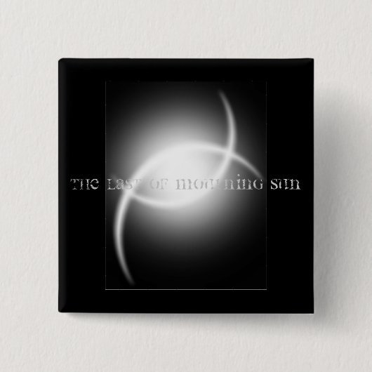 Badge Carré 5 Cm logo/bouton (Devant)