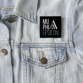 Badge Carré 5 Cm Logo de Mu Phi Epsilon