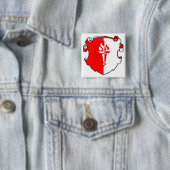 Badge Carré 5 Cm Logo d'OSRP (En situation)