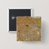 Badge Carré 5 Cm London-Sud-Est (Devant & derrière)