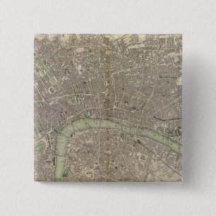 Badge Carré 5 Cm Londres 1843
