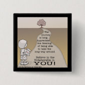 Badge Carré 5 Cm Long trajet (Devant)