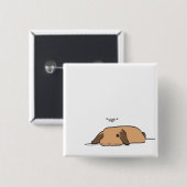 BADGE CARRÉ 5 CM LOP DE SOUPIR (Devant & derrière)