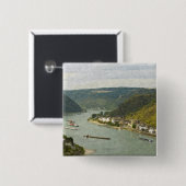 Badge Carré 5 Cm Lorelei (Devant & derrière)
