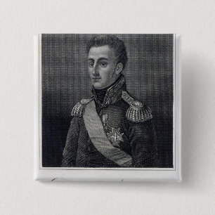 Badge Carré 5 Cm Louis-Antoine de Bourbon Duc d'Angoulême