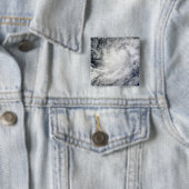 Badge Carré 5 Cm L'ouragan Frank au Mexique (En situation)