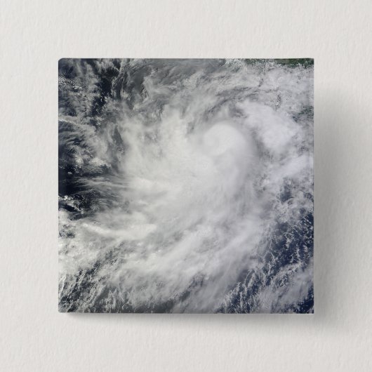 Badge Carré 5 Cm L'ouragan Frank au Mexique (Devant)