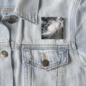 Badge Carré 5 Cm L'ouragan Gustav sur Hispaniola (En situation)