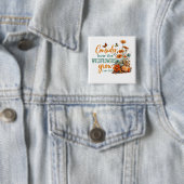 Badge Carré 5 Cm Luc 12:27 (En situation)