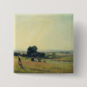Badge Carré 5 Cm Lumière du matin par Elioth Gruner