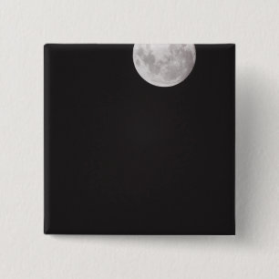 Badge Carré 5 Cm Lune infrarouge.
