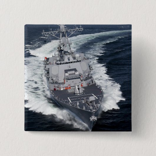 Badge Carré 5 Cm L'unité de mise en service Jason Dunham (Devant)