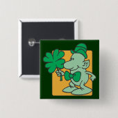 Badge Carré 5 Cm Lutin (Devant & derrière)