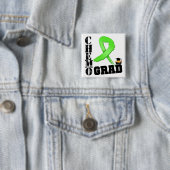 Badge Carré 5 Cm Lymphoma Chemo Grad (En situation)