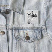 Badge Carré 5 Cm M. Pickwick (En situation)