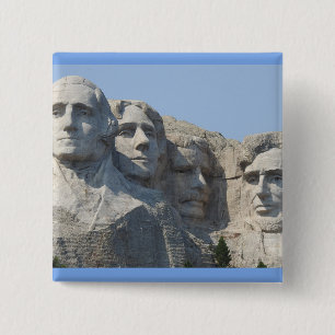 Badge Carré 5 Cm M. Rushmore