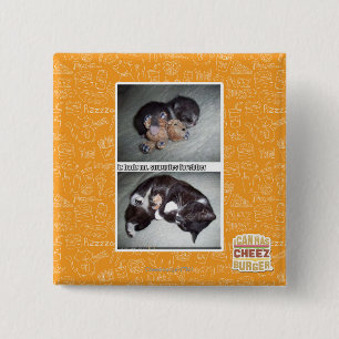 Badge Carré 5 Cm M. snuggies forebber de hadz d'iz