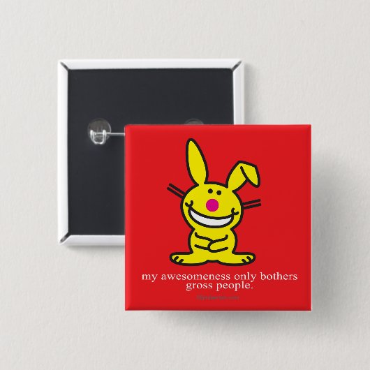 Badge Carré 5 Cm Ma conscience (Devant & derrière)