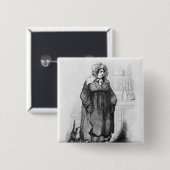 Badge Carré 5 Cm Madame Vauquer (Devant & derrière)