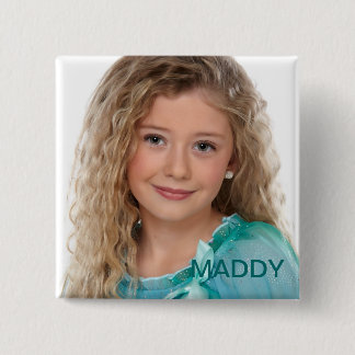 BADGE CARRÉ 5 CM MADDY