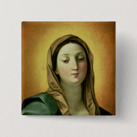 Badge Carré 5 Cm Madonna (Devant)