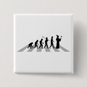 Badge Carré 5 Cm Magicien