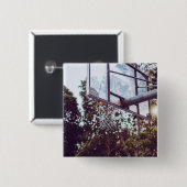 Badge Carré 5 Cm Magnifique Basket-Ball (Devant & derrière)