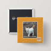 Badge Carré 5 Cm Mah 1er perdu (Devant & derrière)