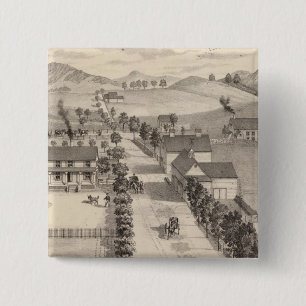 Badge Carré 5 Cm Maison de Benjamin R Greeno dans le Rutland