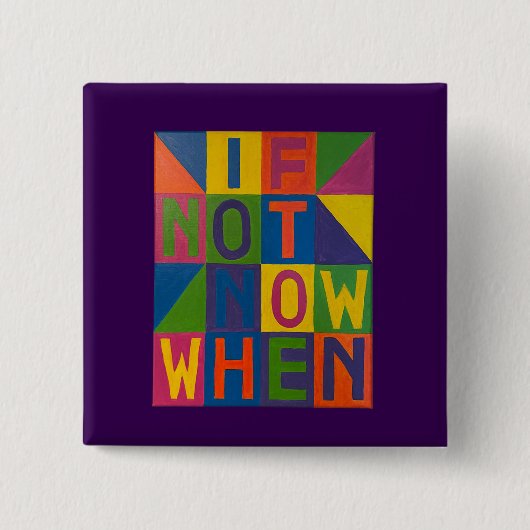 Badge Carré 5 Cm Make A Statement with a Statement (Devant)