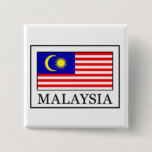 Badge Carré 5 Cm Malaisie