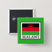 Badge Carré 5 Cm Malawi (Devant & derrière)