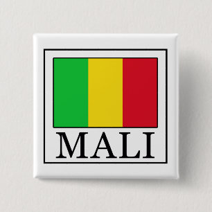 Badge Carré 5 Cm Mali